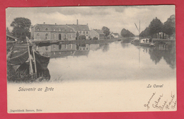 Bree - Het Kanaal / Le Canal ...binnenschipen - 1905 ( Verso Zien ) - Bree