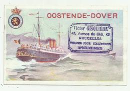 Oostende  *  Maalboot Oostende -Dover -  Paquebot  1923   (Timbre 15 > 10 Ct .) - Cartes Paquebot