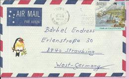 Letter - Stamp The First Fleet, 1988., Australia, By Airmail - Briefe U. Dokumente