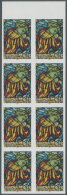 1994. Imperforate Block Of 8 For The 19c Value Of The Definitives Series Showing "Sleeping Child". Top Margin. One... - Other & Unclassified