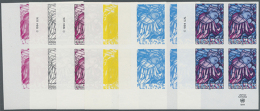 1994. Imperforate Progressive Proof (6 Phases) In Corner Blocks Of 4 For The 19c Value Of The Definitives Series... - Other & Unclassified