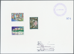 1992. Approved Die Proofs For New York 29c UN Headquatres And Vienna Definitives 5.50s Allegoric And 7s Vienna... - UNO