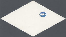 1970, Envelope Moby Dick (whale) 6c ESSAY On Diamond Shaped Piece Of Watermarked Paper (the State Prior To Die... - Other & Unclassified