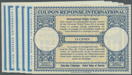1960/1970 (ca.), Six International Reply Coupons Incl. London Type 13 Cents And Vienna Type Prov. Surch. 26 Cents... - Other & Unclassified