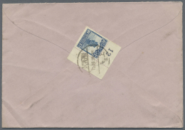 1923, Junk 10 C., Top Right Corner Margin Single With Plate Number Tied "SHANGHAI 13.10.26" To Reverse Of Cover Via... - Sonstige & Ohne Zuordnung