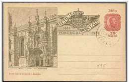 Africa Portoghese/Portuguese Africa/Afrique Portugaise: FDC, Intero, Stationery, Entier, Monastero, Monastery, Monastère - Abbazie E Monasteri