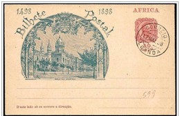 Africa Portoghese/Portuguese Africa/Afrique Portugaise: FDC, Intero, Stationery, Entier, Monastero, Monastère, Monastery - Abdijen En Kloosters