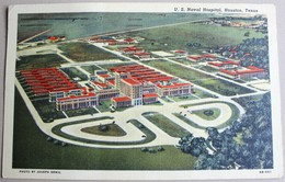 Texas Houston US Naval Hospital 1949 Tampon Galveston - Houston