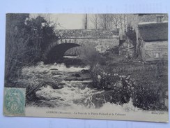 Réf: 65-13-4.           GORRON    Le Pont De La Pierre-Pichard Et La Colmont. - Gorron