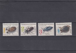 Tchécoslovaquie - Insectes Divers - Neufs** - Année 1992 - Y.T. N° 2920/2923 - Unused Stamps