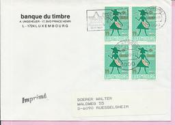 Letter - Stamp CTF Kongres, Luxembourg, 1986., Luxembourg - Brieven En Documenten