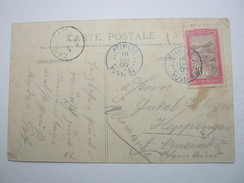 1909 , HELVILLE  Carte Postale  Via  ZANSIBAR  A  Allemagne - Covers & Documents