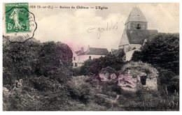 78 BEYNES - Ruines Du Châtau (gondolée) - Beynes