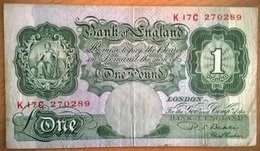 1 Pound Grande-Bretagne - 1949 TTB - Pick 369b - 1 Pound