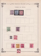 Nouvelle Zélande - Collection Vendue Page Par Page - Timbres Oblitérés / Neufs */** (avec Ou Sans Charnière) - B/TB - Collections, Lots & Séries