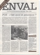 63  -  ENVAL  -  Plan D'occupation Des Sols  -  L'Enquête  - 1981 - - Auvergne