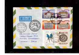 TEM8806   -  POSTAL HISTORY    "  BRASIL  "  /    AIR MAIL  LETTER   TO   ITALY - Covers & Documents