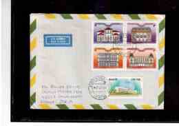 TEM8808   -  POSTAL HISTORY    "  BRASIL  "  /    AIR MAIL  LETTER   TO   ITALY - Covers & Documents