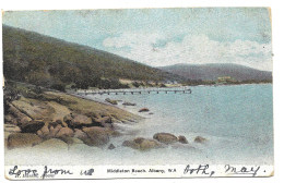 Australia Old Postcard Showing Middleton Beach Albany, - Albany