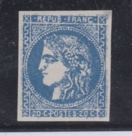 FRANCE :  Cérès 46 B FAUX De MARSEILLE   Cote 550 - 1871-1875 Ceres