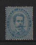 1879 25 C. Azzurro Umberto I Firmato Diena +++ - Nuovi