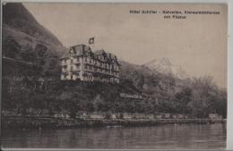 Hotel Schiller - Kehrsiten, Vierwaldstättersee Mit Pilatus - Photo: A. Trüb No. 2905 - Altri & Non Classificati