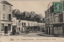 45- Loiret_  Chateau - Renard _place De La République _ Vins Cidre En Gros - Other & Unclassified