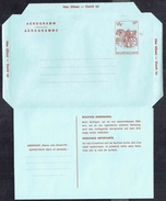 Aérogramme  N° 19 IV AF - Non Circulé - Not Circulated - Nicht Gelaufen. - Luchtpostbladen