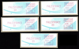 ATM-219- PhilexFrance 89, Timbre De Distributeur - 1988 « Comète »