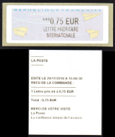 ATM-241- Timbre De Distributeur, Type Avions Papier Plié - 2000 « Avions En Papier »
