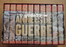 10 K7 Vidéo "Années De Guerre 1939-1945 - La Seconde Guerre Mondiale (PAL) - Editions Nov'édit" - Historia