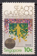 10c Soccer South East Asia Games 1983, Football, (sample Image) - Gebruikt