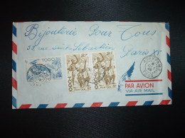 LETTRE TP 6F + TP 2F X2 OBL.8 OCT 49 ATAKPAME TOGO - Cartas & Documentos