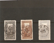 11901 Yvert 156-58 Obl - Used Stamps