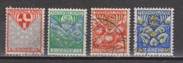 NVPH Nederland Netherlands Pays Bas 199 200 201 202 Used Kinderzegels,children Stamps, Timbres D´enfants 1926 - Usati