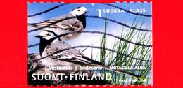 FINLANDIA - SUOMI - Usato -2001 - Uccelli Regionali - Ballerina Bianca -  Birds - White Wagtail (Motacilla Alba) - 1 - Used Stamps