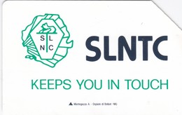 Sierra Leone, SRL-02, 25 Units, Green Logo SLNTC / Mantegazza Logo, 2 Scans. - Sierra Leone