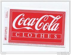 Sticker Autocollant "Coca-Cola Clothes" - Autres & Non Classés