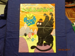 LOCANDINA ORIGINALE EDICOLA 1980 VINTAGE IL MENSILE DI BARBAPAPA' - Manga