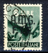 Trieste Zona A 1947 - 48 N. 9 L. 8 Verde Scuro Usato Cat. € 15 - Used