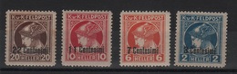 1918 Occupazione Austriaca Giornali Austria Mercurio Serie Cpl MLH - Occ. Autrichienne