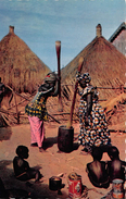 ¤¤  -  3243  -  L'Afrique En Couleurs  -  Scène Villageoise  -  ¤¤ - Ohne Zuordnung