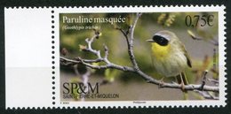 SAINT PIERRE   2017 .  Oiseau   Bird   Paruline Masquée - Ongebruikt