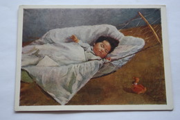 KOREA NORTH PROPAGANDA Postcard "DAUGHTER" By Pak Koen Nan - Children - Korea (Nord)