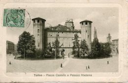 Italie. Torino. Piazza Castello E Palazzo Madama - Palazzo Madama