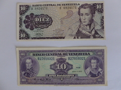 2 BILLETS VENEZUELA - Venezuela