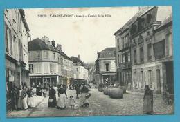 CPA Commerces Pharmacie Centre De La Ville NEUILLY-SAINT-FRONT 02 - Andere & Zonder Classificatie