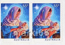 Australia - 2011 - Christmas - Nativity - Mint Self Adhesive Booklet Stamp Pair - Ungebraucht
