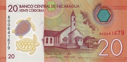 Nicaragua 20 Córdobas 2014 (2015), UNC, P-211a, NI507a - Nicaragua