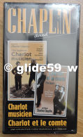 Chaplin Eternel - K7 Vidéo N° 12 - Charlot Musicien Et Charlot Et Le Comte - Collection Marshall Cavendish 1998 - Colecciones & Series